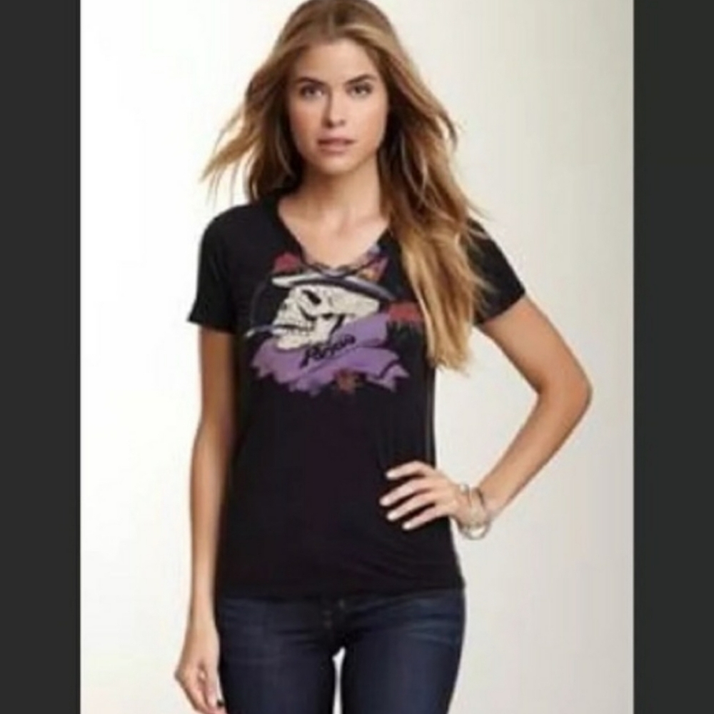 Trunk Ltd Posion Tee Shirt Skull Smoking Joint - Picture 2 of 8